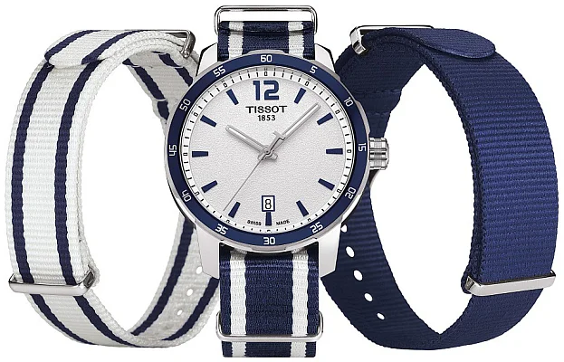 Tissot Quickster NATO Lugano Edition T095.410.17.037.01