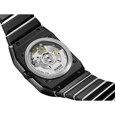 Rado Anatom L Automatic Black Dial Ceramic Bracelet R10201712