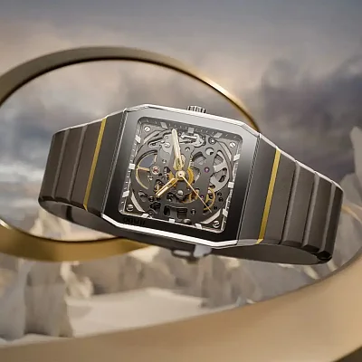 Rado Anatom Automatic Dial Skeleton Dial Plasma Ceramic R10206109