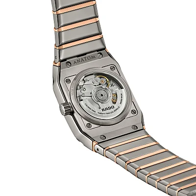 Rado Anatom Automatic Grey Dial Ceramic Bracelet Diamonds R10261712