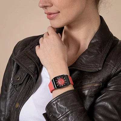 Rado Anatom Automatic Red Gradient Dial Red Strap R10201409