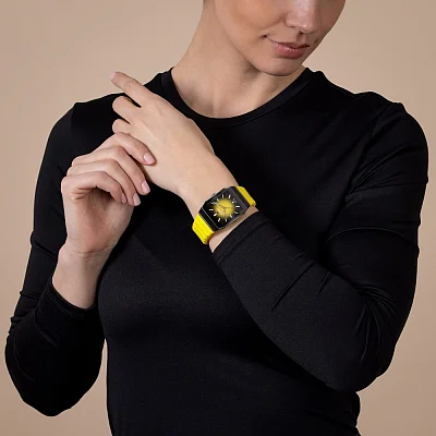 Rado Anatom Automatic Yellow Gradient Dial Yellow Strap R10201259
