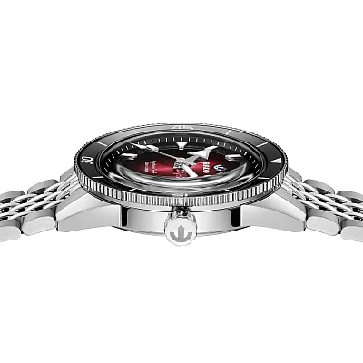 Rado Captain Cook Gent Automatic 39mm Burgundy Dial Bralecet & Straps Set R32223408