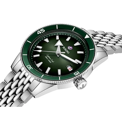 Rado Captain Cook Gent Automatic 39mm Green Ceramic R32223313