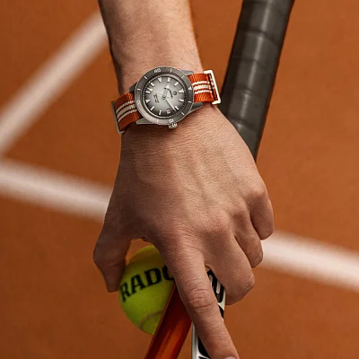 Rado Captain Cook Gent Automatic 39mm Tennis Limited Edition Set R32222108
