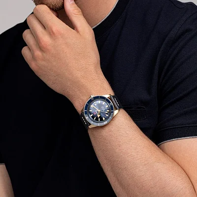 Rado Captain Cook Gent Automatic 42mm Bronze Blue Dial R32504205
