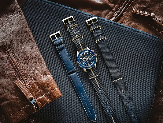 Rado Captain Cook Gent Automatic Chronograph 43mm Bronze Straps Set R32146208
