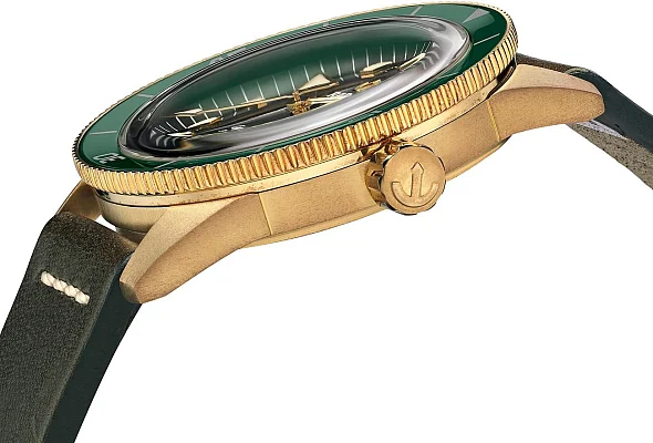 Rado Captain Cook Gent Automatic 42mm Bronze Green Dial R32504315