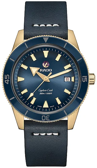 Rado Captain Cook Gent Automatic 42mm Bronze Blue Dial R32504205
