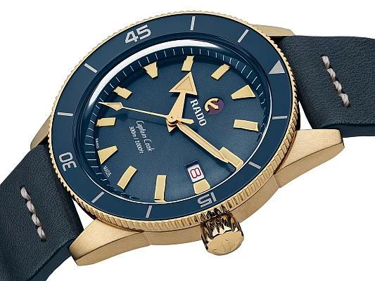 Rado Captain Cook Gent Automatic 42mm Bronze Blue Dial R32504205