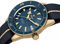  Zdjęcie 4 Rado Captain Cook Gent Automatic 42mm Bronze Blue Dial NATO R32504207