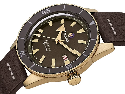 Rado Captain Cook Gent Automatic 42mm Bronze Brown Dial R32504306