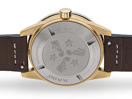 Rado Captain Cook Gent Automatic 42mm Bronze Brown Dial R32504306