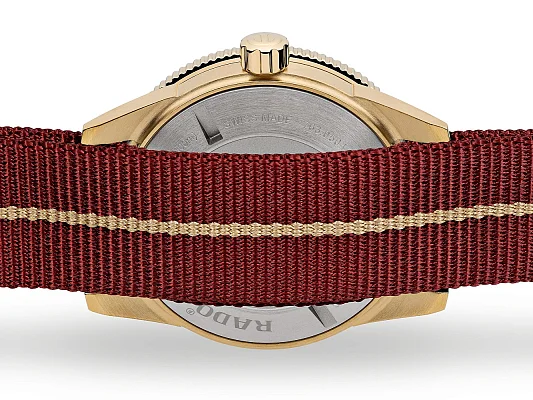 Rado Captain Cook Gent Automatic 42mm Bronze Burgundy Dial R32504407