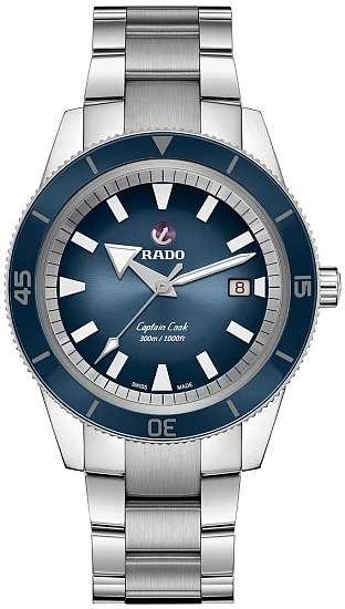 Rado Captain Cook Gent Automatic 42mm Steel Bracelet and Straps Set R32105208