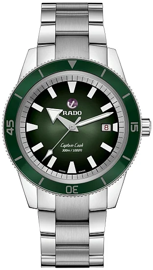 Rado Captain Cook Gent Automatic 42mm Steel Bracelet and Straps Set R32105318