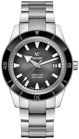 Rado Captain Cook Gent Automatic 42mm Steel Bracelet and Straps Set R32105158
