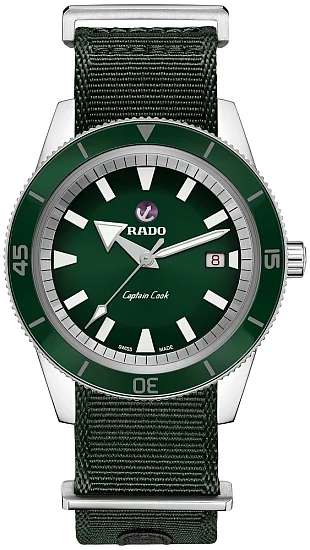 Rado Captain Cook Gent Automatic 42mm Steel Bracelet and Straps Set R32505318