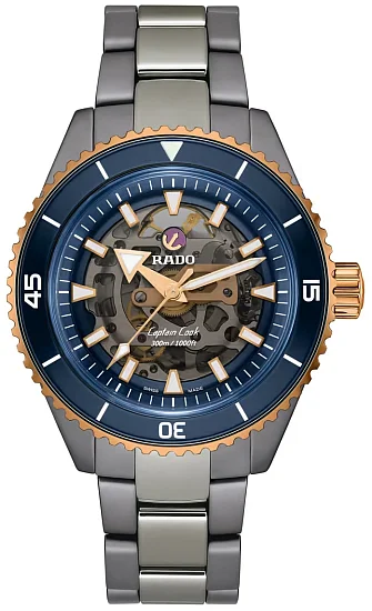 Rado Captain Cook High-Tech Ceramic Diver Gent Automatic 43mm Skeleton Plasma R32148172