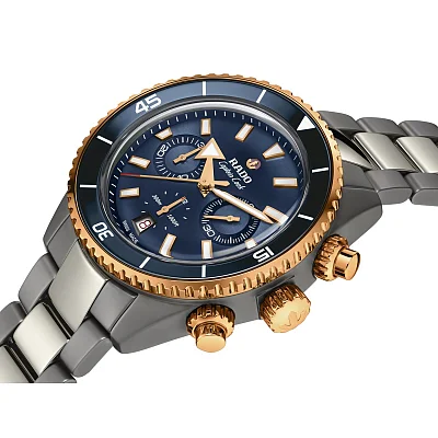 Rado Captain Cook High-Tech Ceramic Diver Gent Automatic Chronograph 43mm R32195202