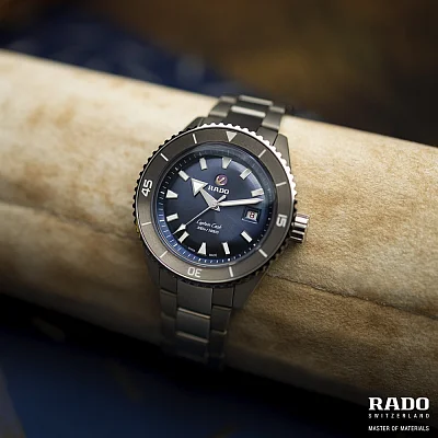 Rado Captain Cook High-Tech Ceramic Diver Gent Automatic 43mm Plasma R32144202