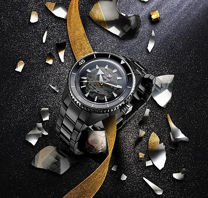 Rado Captain Cook High-Tech Ceramic Diver Gent Automatic 43mm Skeleton Black R32127152