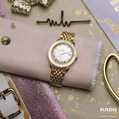 Rado Captain Cook Lady Automatic 37mm Diamonds x Marina Hoermanseder Heartbeat Edition Set R32117708