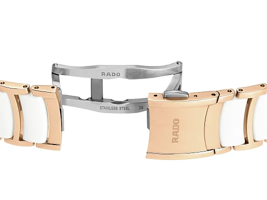 Rado Centrix Diamonds Lady Automatic Skeleton M PVD White R30029922