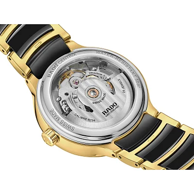Rado Centrix Diamonds Lady Automatic Skeleton M Diamonds Black Ceramic R30032752