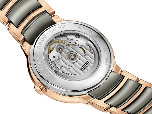 Rado Centrix Gent Automatic L Plasma Ceramic & Rose Gold PVD R30017012
