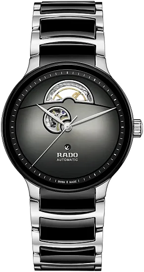 Rado Centrix Gent Automatic Open-Heart L Black Ceramic R30012152