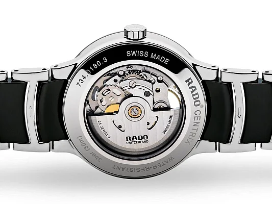 Rado Centrix Gent Automatic Skeleton L Black Ceramic R30178152