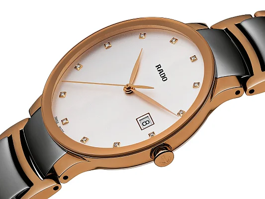 Rado Centrix Gent Diamonds Quartz L R30554762