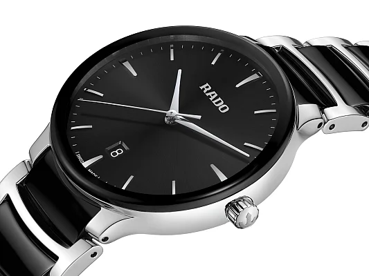 Rado Centrix Gent Quartz L Black Ceramic R30021152