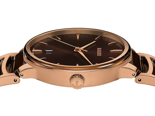Rado Centrix Gent Quartz L Brown Ceramic R30023302