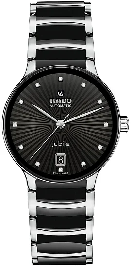 Rado Centrix Lady Automatic M Diamonds Brown Ceramic & Rose Gold PVD R30031742