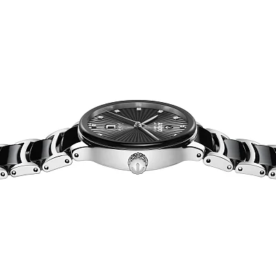Rado Centrix Lady Diamonds Automatic S Black Ceramic & Steel R30020742