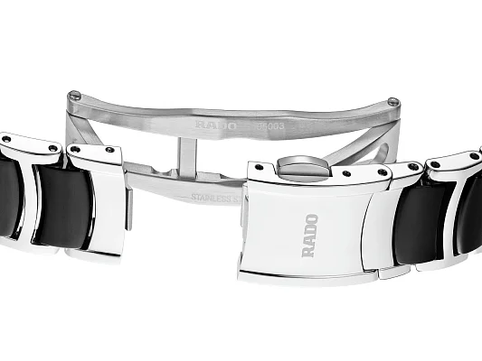Rado Centrix Lady Diamonds Automatic S Black Ceramic & Steel R30020712