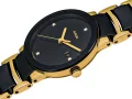  Zdjęcie 6 Rado Centrix Lady Diamonds Quartz S Black Ceramic & Yellow Gold R30930712