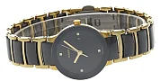  Zdjęcie 3 Rado Centrix Lady Diamonds Quartz S Black Ceramic & Yellow Gold R30930712