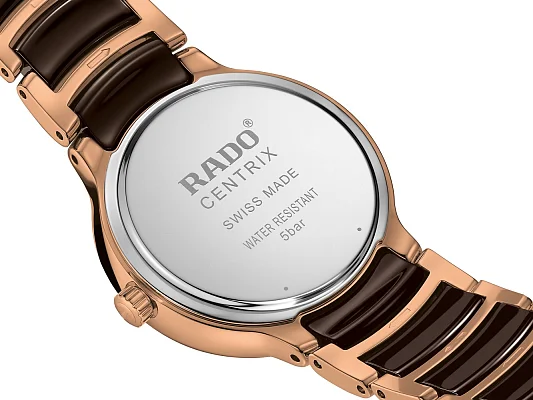 Rado Centrix Lady Quartz S Brown Ceramic R30024302