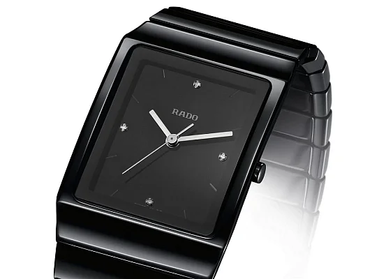 Rado Ceramica Gent Diamonds Quartz L R21700702