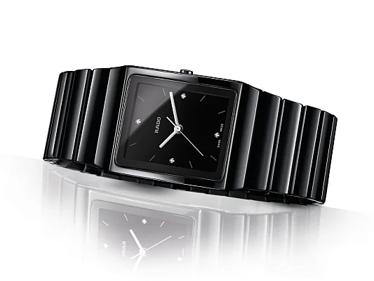 Rado Ceramica Gent Diamonds Quartz L R21700702