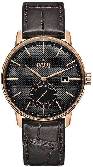 Rado Coupole Classic Gent Automatic COSC Chronometer L Rose Gold PVD R22881165