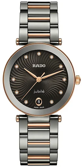 Rado Coupole Lady Quartz Jubile Plasma Ceramic Diamonds R22241703