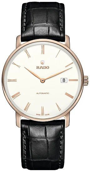 Rado DiaMaster Gent Automatic Thinline XL Rose Gold Ceramos R14068016