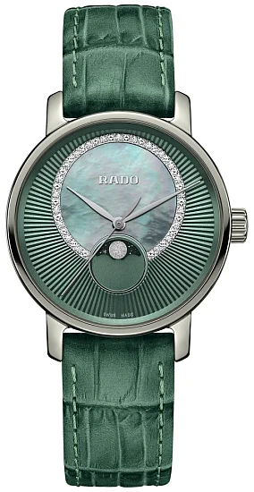 Rado DiaMaster Moonphase Lady Diamonds Quartz M Plasma R14055935