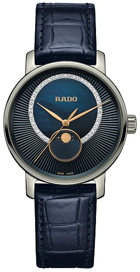 Rado DiaMaster Moonphase Lady Diamonds Quartz M Plasma R14055905