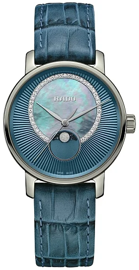 Rado DiaMaster Moonphase Lady Diamonds Quartz M Plasma R14055925