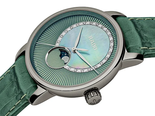 Rado DiaMaster Moonphase Lady Diamonds Quartz M Plasma R14055935